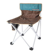 Cadeiras de pesca Cadeira Dobrável de Acampamento Ao Ar Livre Portátil Camping Esboço Encosto Cadeira Banquinho Dobrável Kamp Sandalyesi 2024 - compre barato
