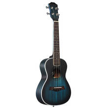 Укулеле Andrew, 23 дюйма, 4 струны, гавайская гитара из красного дерева, синий Уке, струнный инструмент 2024 - купить недорого