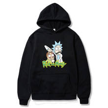 2019 new Rick Morty hoodie men's skateboard Rick Morty cotton hooded sweatshirt men's and women's hooded pullover 2024 - buy cheap