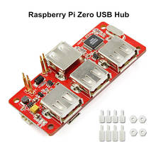 Kit de extensão usb raspberry pi zero, powergerenciador para rpi zero 4, interface raspberrypi hub, diy 2024 - compre barato