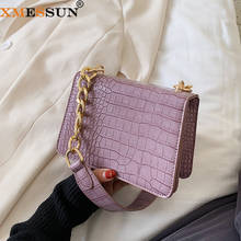 XMESSUN Crocodile Pattern Crossbody Bags Women Chain Shoulder Handbags Fashion Female Mini Purses Travel Cross-body Bag K132 2024 - buy cheap
