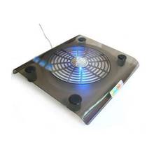 Laptop Cooler USB Cooling Big Fan LED Light Cooler Pad Stand for 15" PC Notebook Dropshipping 2024 - buy cheap