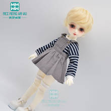 BJD Doll clothes accessorise for 27-72cm 1/3 1/4 1/6 BJD YOSD MYOU Doll Strap skirt, sweater, socks, shoes 2024 - buy cheap