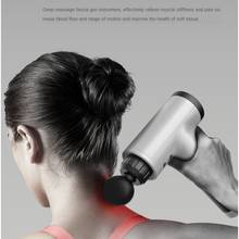 Fitness estimulação muscular massagem gunvibration relaxamento fascia exercício de fitness aliviar a dor massageador elétrico 2024 - compre barato