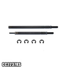 HARDEN STEEL #45 REAR DRIVE SHAFT CC2237RS FOR 1/10 TAMIYA CC02 4WD MERCEDES-BENZ G500 58675 2024 - buy cheap