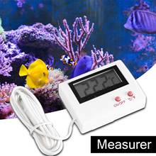 Termômetro eletrônico digital com tela lcd, para aquário, aquário, geladeira, estufa, criação 2024 - compre barato