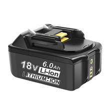 BL1860 Rechargeable Battery For Makita BL1830 BL1840 BL1850 BL1860B LXT400 18V 6000mAh Li-ion Power Tools batteries 2024 - buy cheap