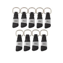 Car Keychain For Audi A3 A4 A5 A6 A7 Q3 Q5 Q7 TT Metal Key Ring Auto Key Chain Key Ring Keyfob 2024 - buy cheap