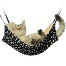 Дышащий гамак для кошек, спальный мешок для кошек, двусторонний теплый коврик для кошек 2024 - купить недорого