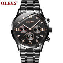 OLEVS Top Brand Luxury Watch Men Quartz Montre Homme Life Waterproof Male Watches Sport Business Clock Wristwatch Reloj Hombre 2024 - buy cheap
