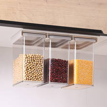 Latas seladas para armazenamento de alimentos, caixa organizadora para armazenamento de cozinha, transparente, 1 peça 2024 - compre barato