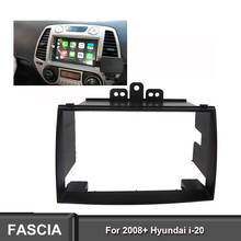 2DIN Car Radio Fascia For 2008+ Hyundai I-20 I20 DVD Stereo Plate Frame Panel Dash Mount Kit Adapter Installtion Trim Bezel 2024 - buy cheap
