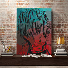 Imagens de desenhos animados de my hero academia, tomura, shigaraki, pinturas em tela, impressões e cartazes, arte de parede, imagens para decoração da sala de estar 2024 - compre barato