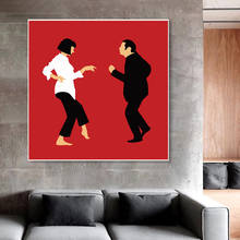 Classic Movie Pulp Fiction Canvas Painting Poster and Print Quadro Wall Art Pictures for Living Room Home Wall Decoration Cuadro 2024 - buy cheap