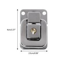 Metal Jewelry Box Lock Suitcase Buckles Toggle Hasp Latch Catch Clasp With Key  2024 - buy cheap