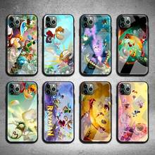 Rayman Legends-funda de vidrio templado para móvil, carcasa de dibujos animados para iPhone 12 pro max mini 11 Pro XR XS MAX 8X7 6S 6 Plus SE 2020 2024 - compra barato