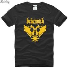 Футболка Behemoth, новинка, летняя стильная футболка с металлическим рок-группой, Модная хлопковая футболка с коротким рукавом, Мужская футболка 2024 - купить недорого