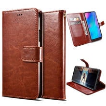 Luxury Magnetic Flip Leather Case for Huawei P Smart Z PSmart Plus Y6 Pro Prime Y6 II Compact Enjoy 5 5S 6 6S Ascend Y625 Cover 2024 - buy cheap