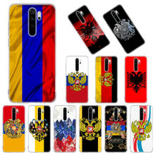 Armenia Albania Russia flag Emblem Soft Case for Xiaomi Redmi Note 8T 9S 6 7 8 9 Pro K20 K30 Pro 6A 7A 8A 9A 9C Silicone Cover 2024 - buy cheap