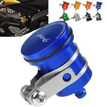 CNC Motorcycle Brake Fluid Reservoir Clutch Tank Cylinder Master Oil Cup For YAMAHA FZ6 FZ6 FAZER 2004-2010 2005 2006 2007 2008 2024 - buy cheap