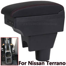 Подлокотник для Nissan Terrano 3, универсальный, центральный автомобильный подлокотник для хранения, аксессуары для модификации 2024 - купить недорого