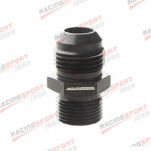 10AN -10AN Male Flare To M20x1.5 Metric Straight Fitting Aluminum Black 2024 - buy cheap