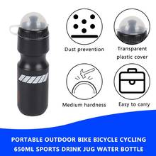 650ML Mountain Bike Bicycle Cycling Water Drink Bottle Cage Outdoor Sports Plastic Portable Kettle Water Bottle Drink ware 2024 - buy cheap