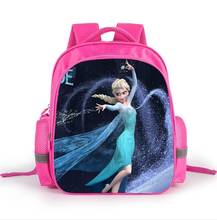 Disney New Lovely Elsa Schoolbags Cartoon Cute Frozen Teenage Backpack Bags for Girls Feminine Schoolbag 2024 - buy cheap