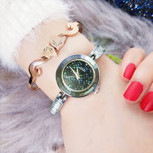 2020 Women's Watch Diamond Small Dial Fashion Bracelet Women's Watch Casual Stainless Steel Quartz Watch Relogio Feminino 2024 - buy cheap