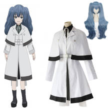 Disfraz del Anime Tokyo Ghoul para mujer, Cosplay de Yonebayashi Saiko, fiesta de Halloween, capa uniforme blanca, peluca 2024 - compra barato
