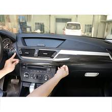 Для-BMW X1 E84 2011-2015 ABS автомобильное углеродное волокно ABS внутренняя центральная консоль Защитная панель Крышка отделка Аксессуары 2024 - купить недорого