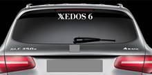 For Rear Window Sticker fits Mazda Xedos 6 Vinyl Decal Car Emblem Logo RW116 2024 - buy cheap
