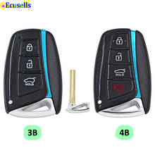 3/4 Button Smart Remote Key shell case fob for HYUNDAI Santa Fe with HY22 Small key 2024 - buy cheap