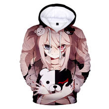 Dangan Ronpa monokuma 3d print Hoodies casual long sleeve Coat hoodie sweatshirt women men clothing Cartoon Tops Cosplay Costume 2024 - buy cheap