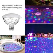 Luz LED de discoteca RGB flotante para piscina, lámpara de Spa para bañera de hidromasaje, juguetes creativos para la hora del baño, luces de paisaje 2024 - compra barato