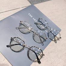 Fashion Women Men Anti Blue Light Round Eyewear Blocking Glasses Optical Spectacle Eyeglass Students Computer Glasses Frame 2024 - buy cheap