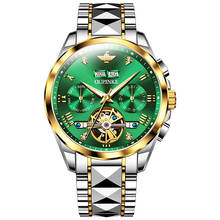 OUPINKE Chronograph Tourbillon Watch Men Top Brand Luxury Men Automatic Mechanical Watches Tungsten Steel Waterproof Sport Clock 2024 - buy cheap