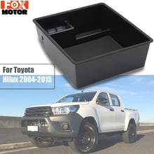 Para toyota hilux an10 an20 an30 2004-2015 2012 2013 2014 console central recipiente caixa de armazenamento suporte organizador bin bandeja 2024 - compre barato