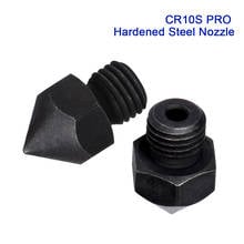 CR10S PRO Hardened Steel Nozzle 0.2/0.4/0.6/0.8MM 1.75MM Filament For 3D Printer Hotend Heater Block 3D Printer J-head Ender3 2024 - buy cheap