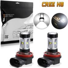 Big Promotion! Car 30W Extremely Bright Creechipsets H11 H8 H16JP H9 LED Fog Light Bulbs with Projector for DRL or Fog Lights 2024 - buy cheap