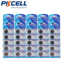 Batería de litio PKCELL CR2016 3V BR2016 DL2016 ECR 2016, pilas de botón, 10 paquetes/50 Uds. 2024 - compra barato
