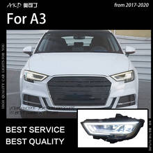 AKD Car Styling Head Lamp for Audi A3 LED Headlight Projector Lens 2017-2020 A3 OEM Headlights Signal DRL Automotive Accessories 2024 - buy cheap