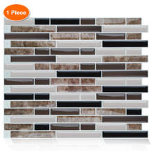 Waterproof Self-Adhesive Backsplash Tiles for Kitchen 3D Peel and Stick Bathroom Wallpaper Stickers 2024 - buy cheap