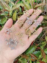 4 Pairs, Korean Crystal Star Stud Earrings For Women Fashion Star  Gold Silver Color Earrings Simple Earring 2021 NEW Jewelry 2024 - buy cheap