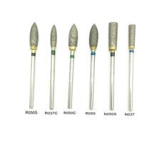 Dental Fully Sintered Diamond Burs HP Durable Grind or Polish Smoothly Especial For Metal Dentistry Instrument 2024 - buy cheap