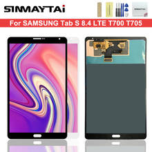 Pantalla LCD para Samsung Galaxy Tab S 8,4 T700 T705 SM-T700, montaje de digitalizador con pantalla táctil de repuesto, SM-T705 2024 - compra barato