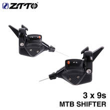 Mountain bike shifter 1-3 Wire Control Lever 1-3 or 1-9 speed Variable speed controller 3x9 MTB Transmission 2024 - купить недорого