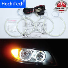 for BMW 3 Series E90 2005-2008 Ultra bright SMD white LED angel eyes 2600LM 12V halo ring kit daytime running light 2024 - buy cheap