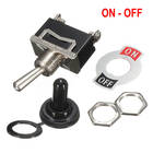 1Pcs 2Pin Heavy 15A 250V ON/OFF Rocker Toggle Switch Waterproof Boot SPST 2026 - buy cheap