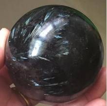 327   Natural Astrophyllite Quartz Crystal Sphere Ball 60mm 2024 - buy cheap
